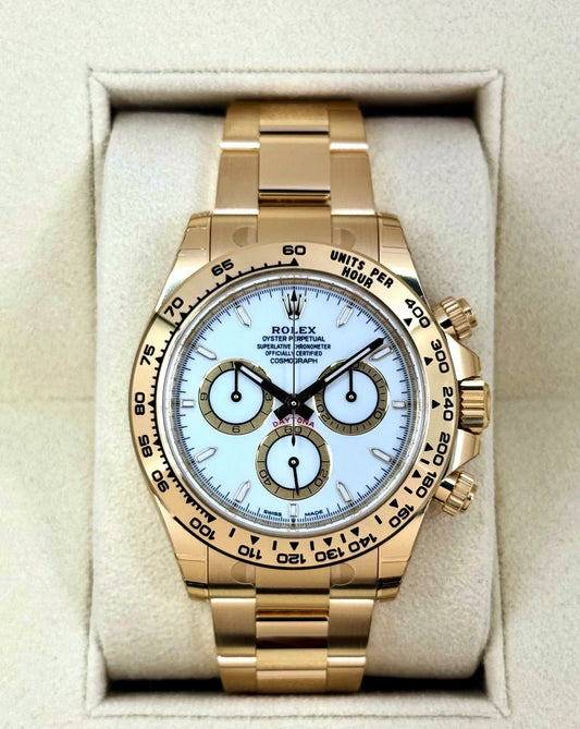 Daytona  40mm 126508 White Dial