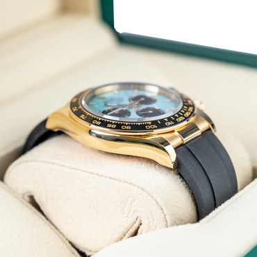 Daytona  40mm 126500LN Gold Dial Tiffany Blue