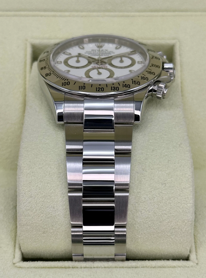 Daytona 116520 Stainless Steel White Dial