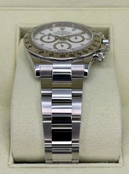 Daytona 116520 Stainless Steel White Dial