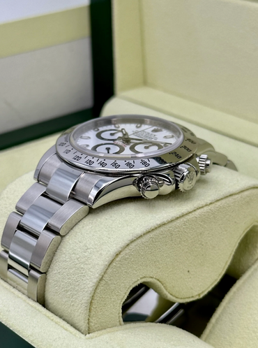 Daytona 116520 Stainless Steel White Dial