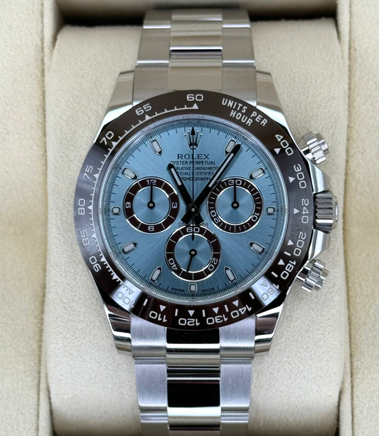 Daytona  116506 steel Ice Blue Dial