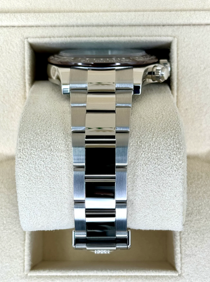 Daytona  116506 steel Ice Baguette Blue Dial