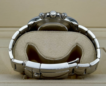 Daytona  116506 steel Ice Baguette Blue Dial