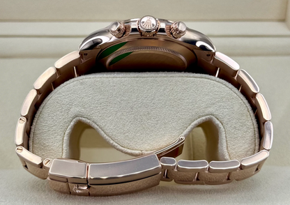 Daytona 40mm116505 Rose steel Black Dial