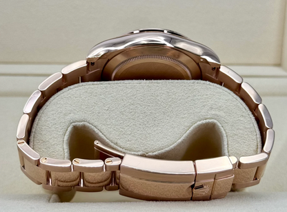 Daytona 40mm116505 Rose steel Black Dial