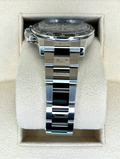 Daytona 40mm 126500LN Stainless Steel Black Dial