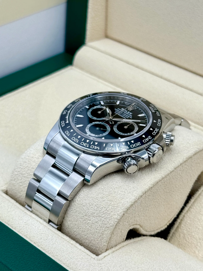 Daytona 40mm 126500LN Stainless Steel Black Dial