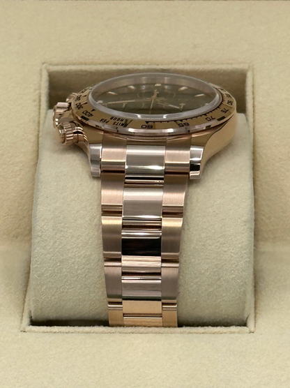Daytona 40mm 116505 Rose Gold Chocolate Dial