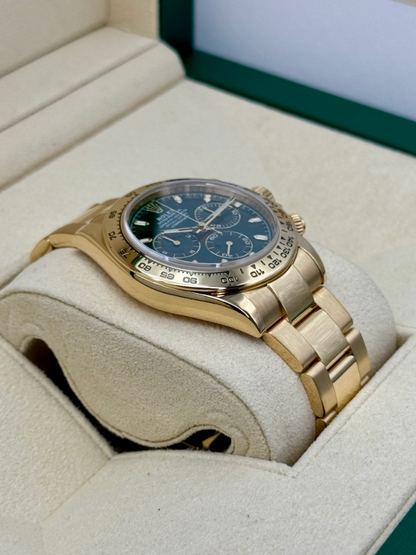 Daytona "John Mayer" 40mm 116508 Yellow Gold Green Dial