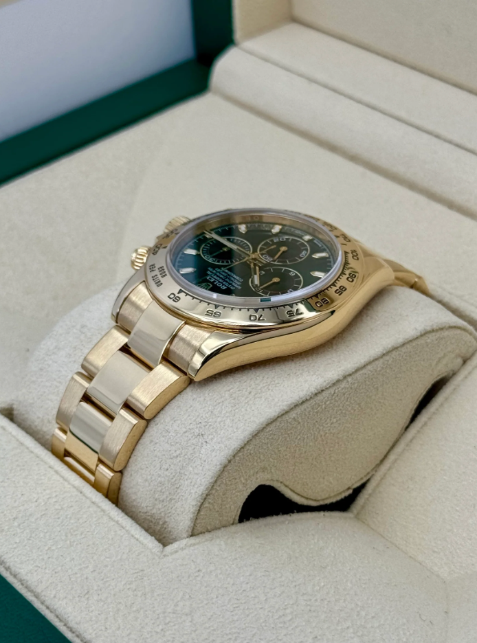 Daytona "John Mayer" 40mm 116508 Yellow Gold Green Dial