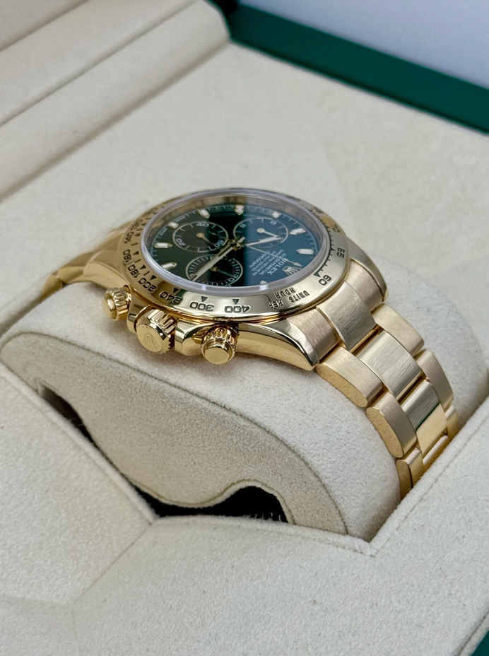 Daytona "John Mayer" 40mm 116508 Yellow Gold Green Dial
