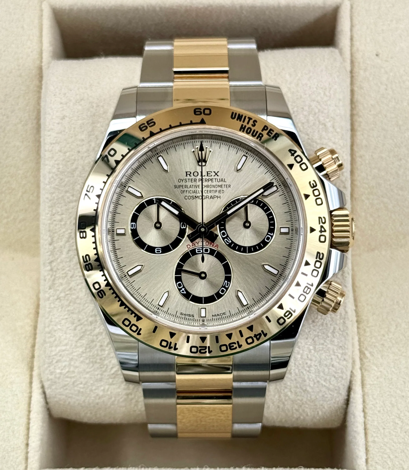 Daytona 40mm 126503 Two-Tone Champagne Dial