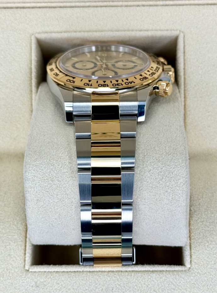 Daytona 40mm 126503 Two-Tone Champagne Dial