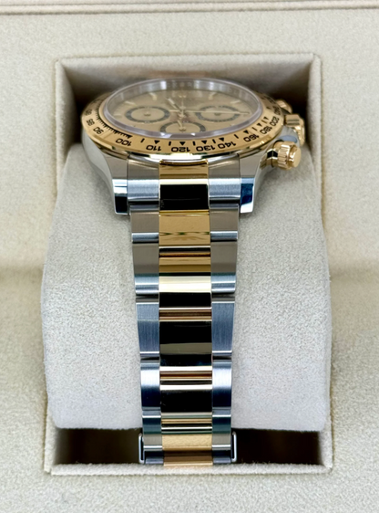 Daytona 40mm 126503 Two-Tone Champagne Dial