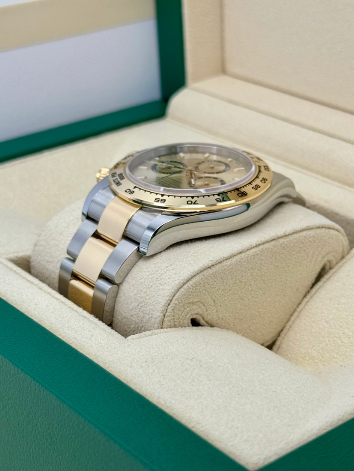 Daytona 40mm 126503 Two-Tone Champagne Dial