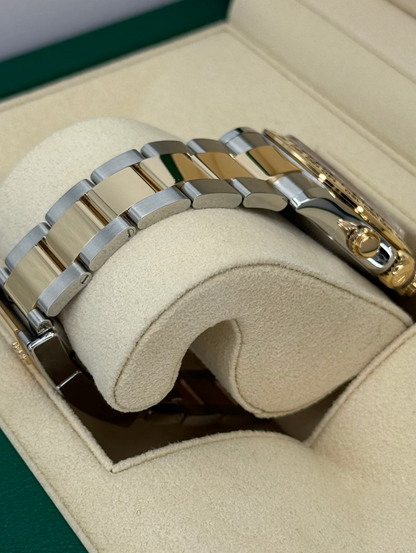 Daytona 40mm 116503 Tow-Tone White Dial