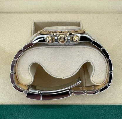 Daytona 40mm 116503 Tow-Tone White Dial