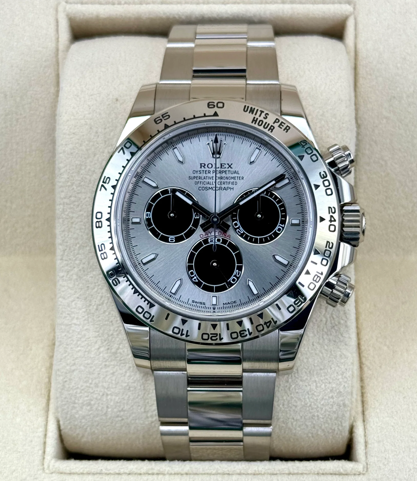 Daytona  40mm 126500 Stainless Steel Black Dial Ghost Dial