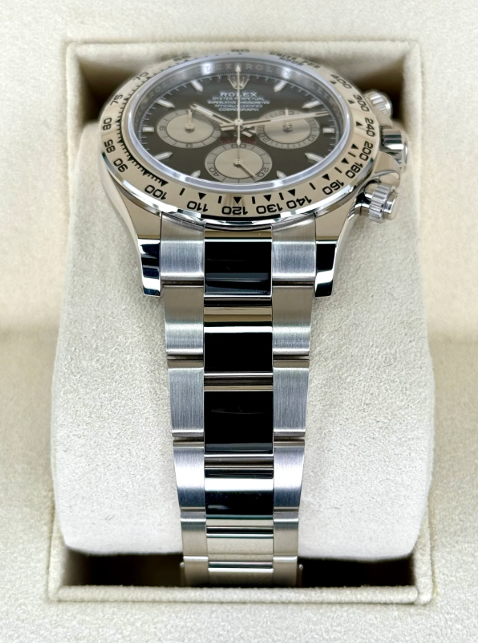 Daytona 126500 40mm steel Black Dial