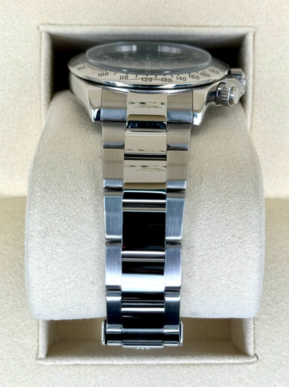 Daytona 40mm 116520 Stainless Steel Black Dial