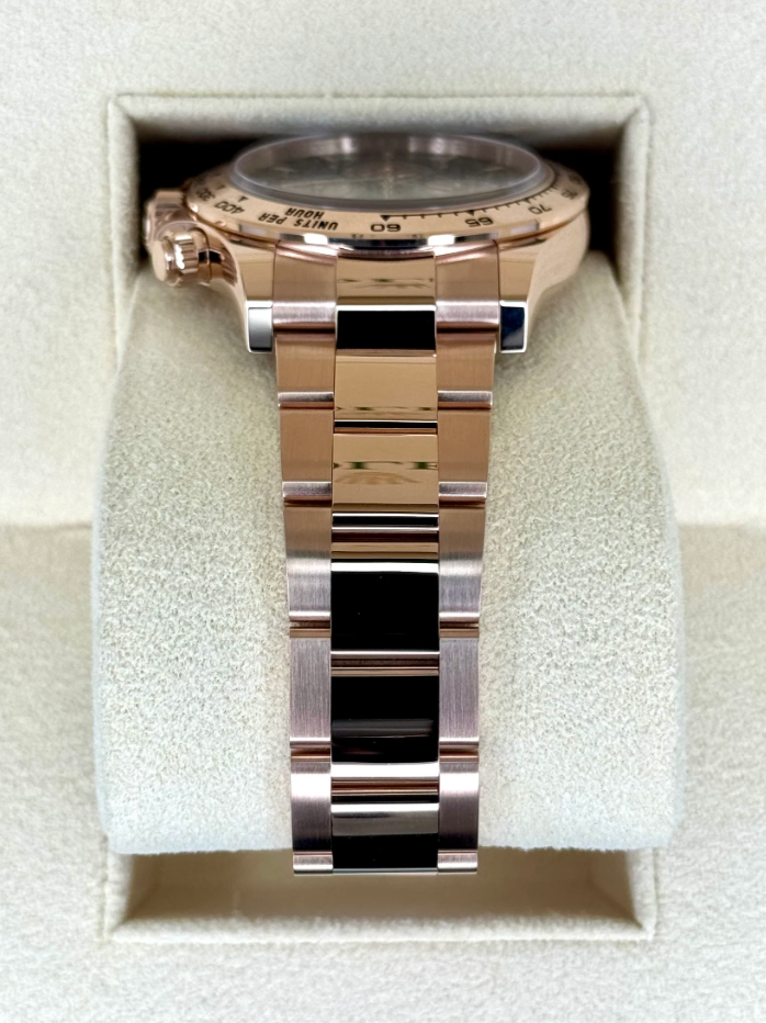Daytona 40mm 126505 Rose Gold Black Dial