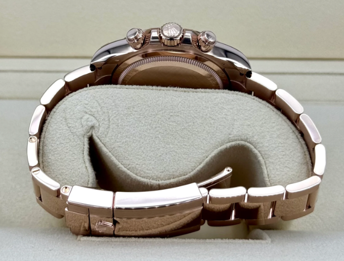 Daytona 40mm 126505 Rose Gold Black Dial