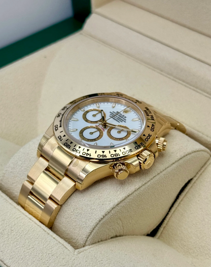 Daytona  40mm 126508 White Dial