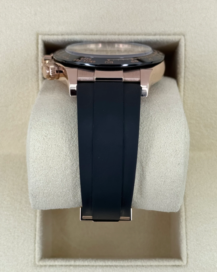 Daytona 40mm 116515LN  Oysterflex Sundust Baguette Dial