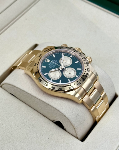New Daytona 40mm 126508LN Green Dial