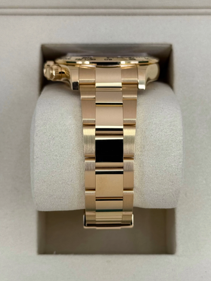 Daytona  40mm 126508 Gold  Black Dial