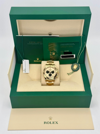 Daytona 40mm 126508 Gold Pikachu Dial