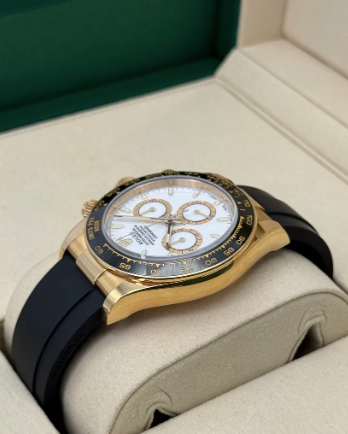 Daytona  40mm 126518LN Yellow White Dial