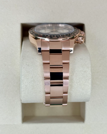 Daytona 40mm 126525LN Rose Gold-colored Black Dial