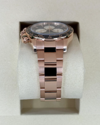 Daytona 40mm 126525LN Rose Gold-colored Black Dial
