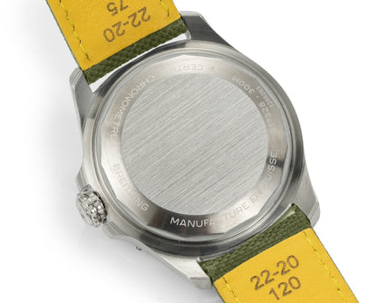 Silver Ceramic- Green AVG - Green Rubber - Automatic - 42mm