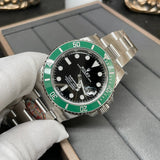 C-Factory -Black Green- Silver 904L Steel - Automatic - 41mm
