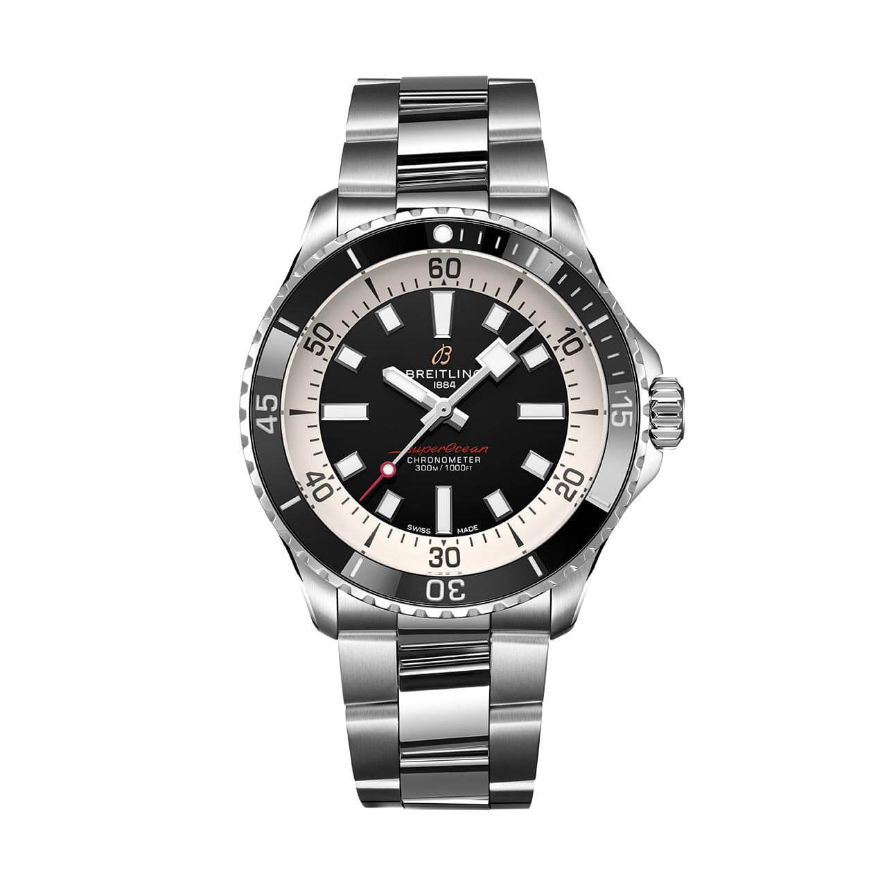 Black Ceramic White- Silver 904L - Automatic - 42mm