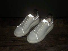 Alexander McQ White Smooth Calf Leather