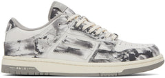 AMIRI Gray Tie Dye Skel Top Low Sneakers