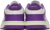 AMIRI Purple & White Skel Low Sneakers