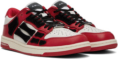 AMIRI Red Skel Low-Top Sneakers