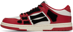 AMIRI Red Skel Low-Top Sneakers