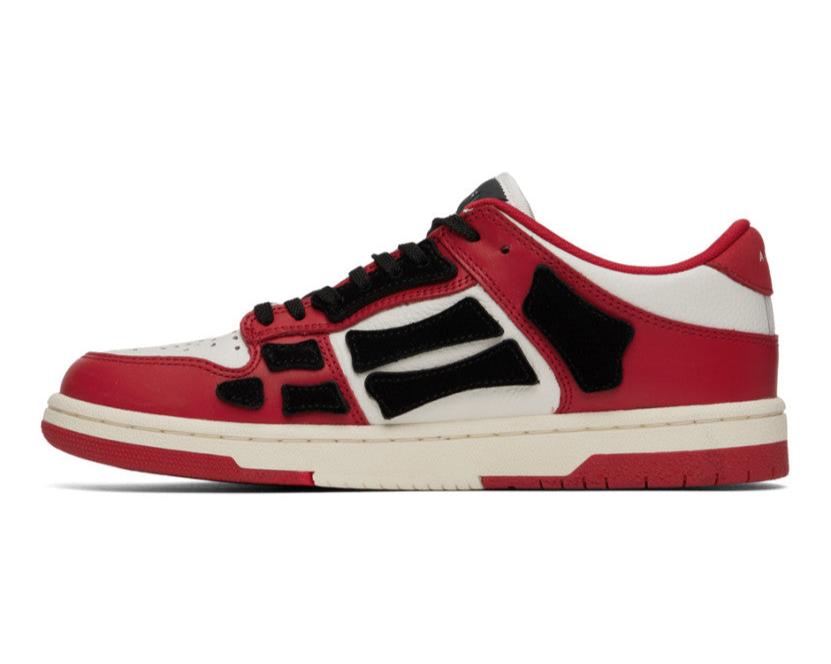 AMIRI Red Skel Low-Top Sneakers