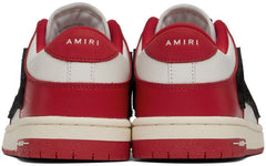 AMIRI Red Skel Low-Top Sneakers