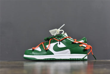 Off-White SB Dunk Low 'Pine Green'