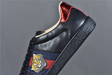 Gcci Ace Embroidered Tiger (Black)
