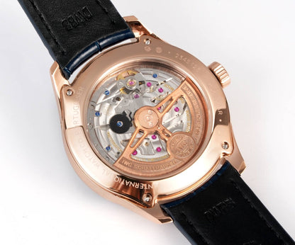 Blue Yellow - Blue Leather - Automatic -42mm