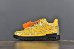 Off-W** Air Rubber Dunk University Gold