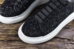 Alexander McQ Oversized Black Glitter